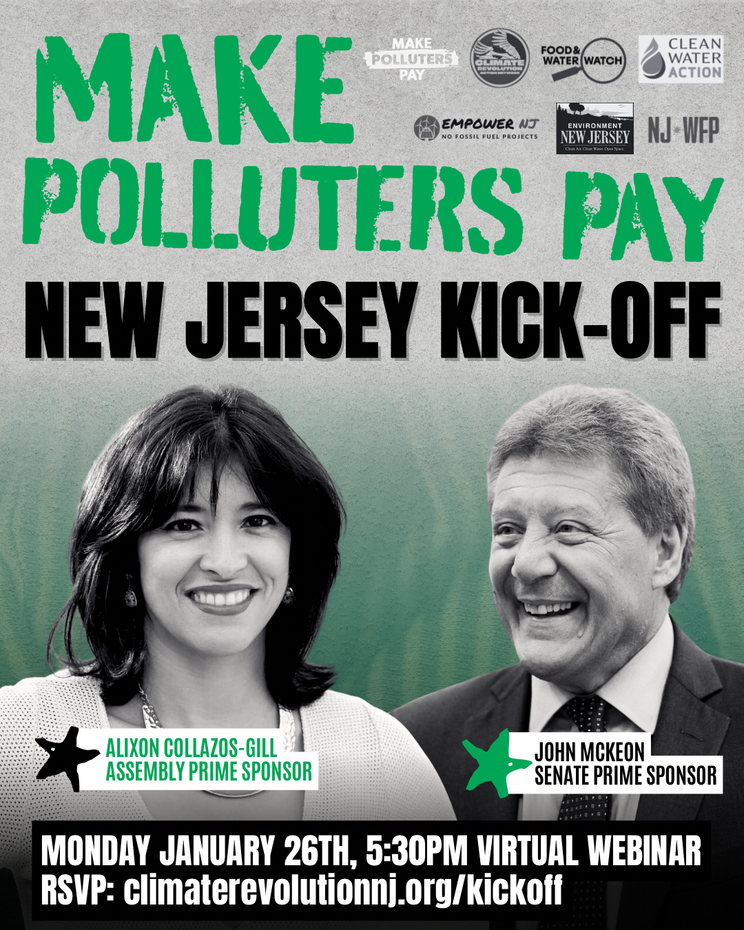 Make Polluters Pay: NJ Kick-off