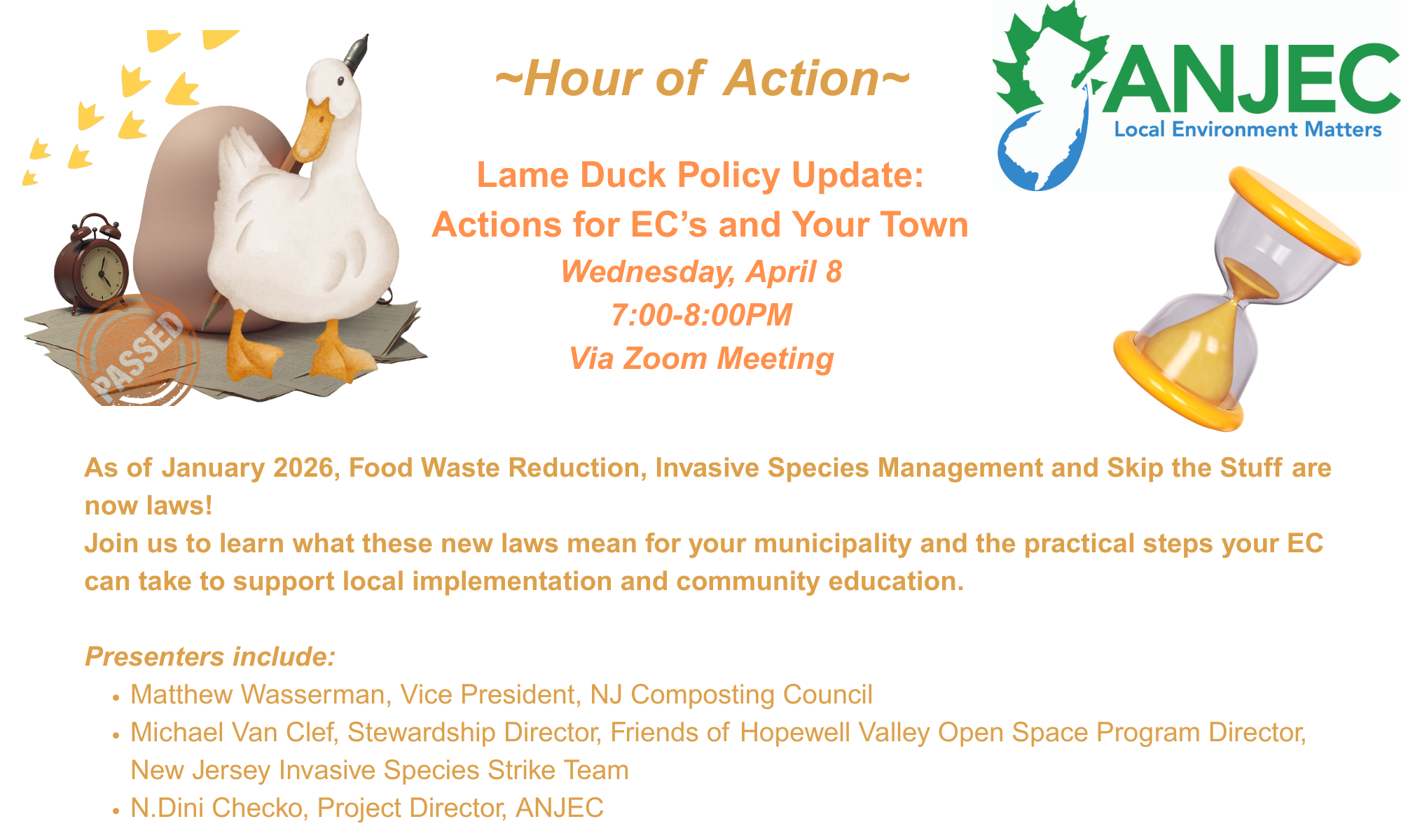 ANJEC: Lame Duck Policy Update