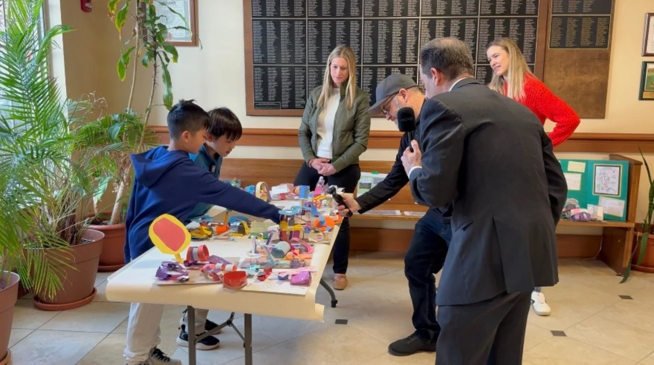 STEAM Teachers give students a voice in the community. 