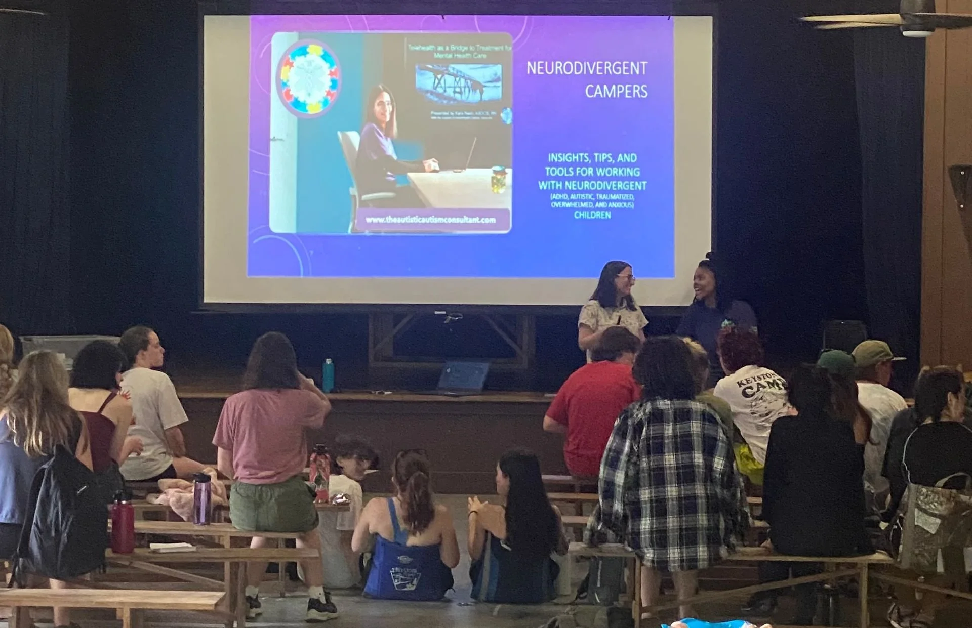 6/4/24 Neurodiversity Training at Keystone Camp, Brevard