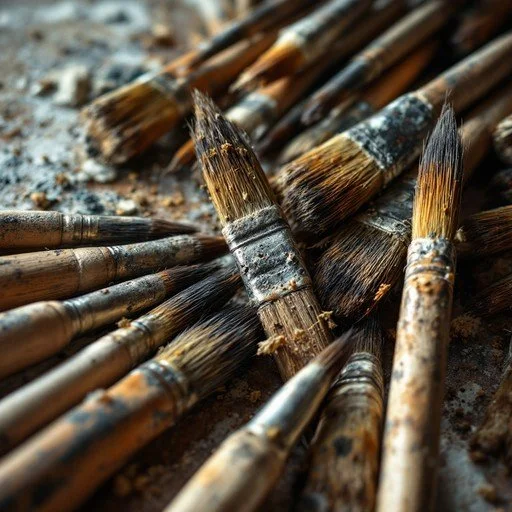 The Wounded Canvas: Painting Through Pain and Persistence