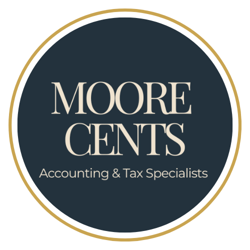 Logo for Moore Cents, accounting and tax specialists