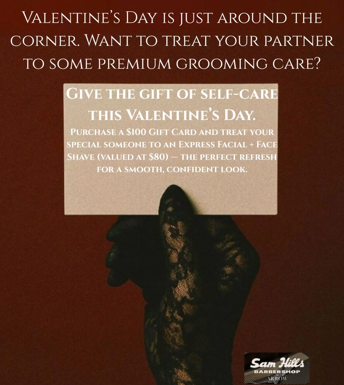 Need something special for someone special this Valentine&rsquo;s Day? &hearts;️🪒💈

Purchase A $100 gift card = an express facial + face shave &mdash; because confidence is the best accessory.

#denverhairsalon #denverbarbershop #denverhairstylist