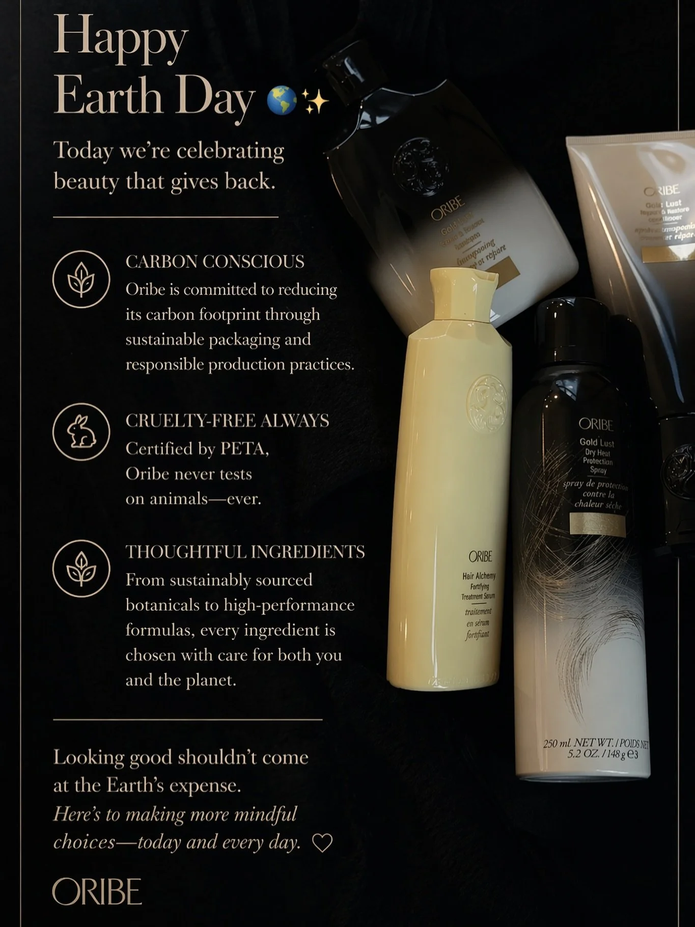 HAPPY EARTH DAY FROM ARROW 💚
SHOP LOCAL, SHOP CLEAN!

#EarthDay #Oribedenver #LuxuryHaircaredenver #denverhair #denverhairsalon