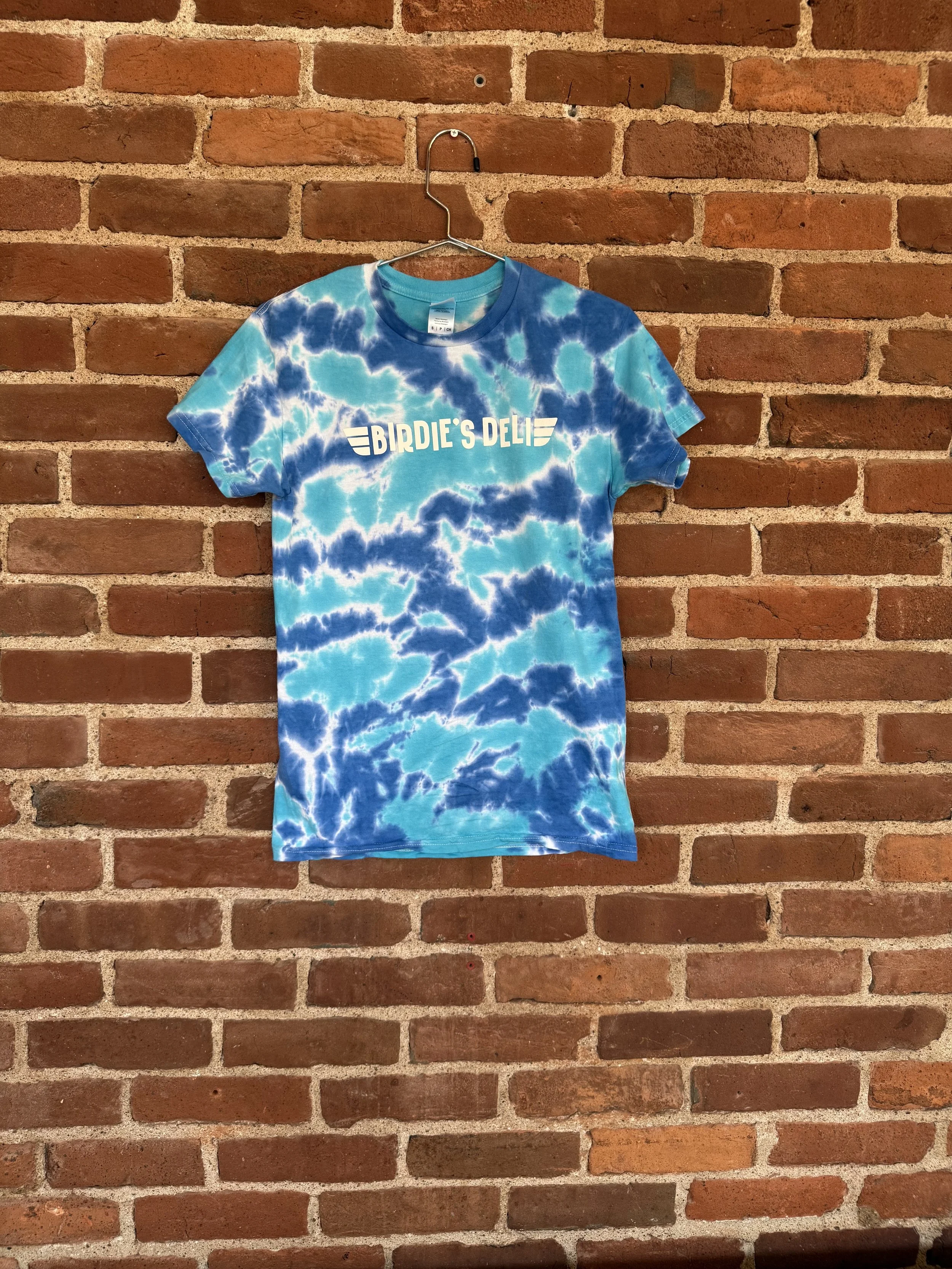 Blue Tie Dye Shirt