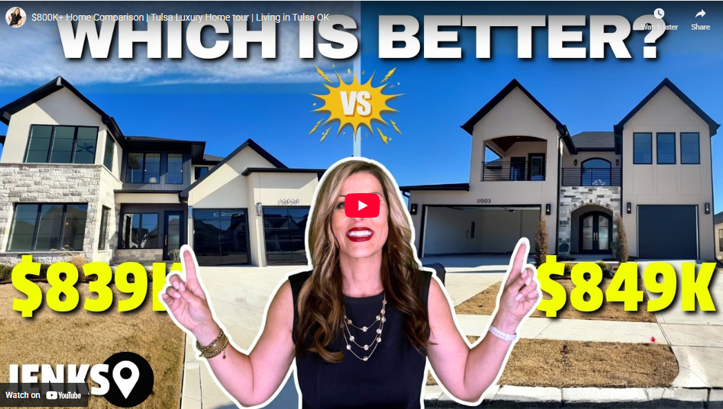 Luxury Home Comparison Tour in Tulsa Oklahoma | Living in Tulsa OK