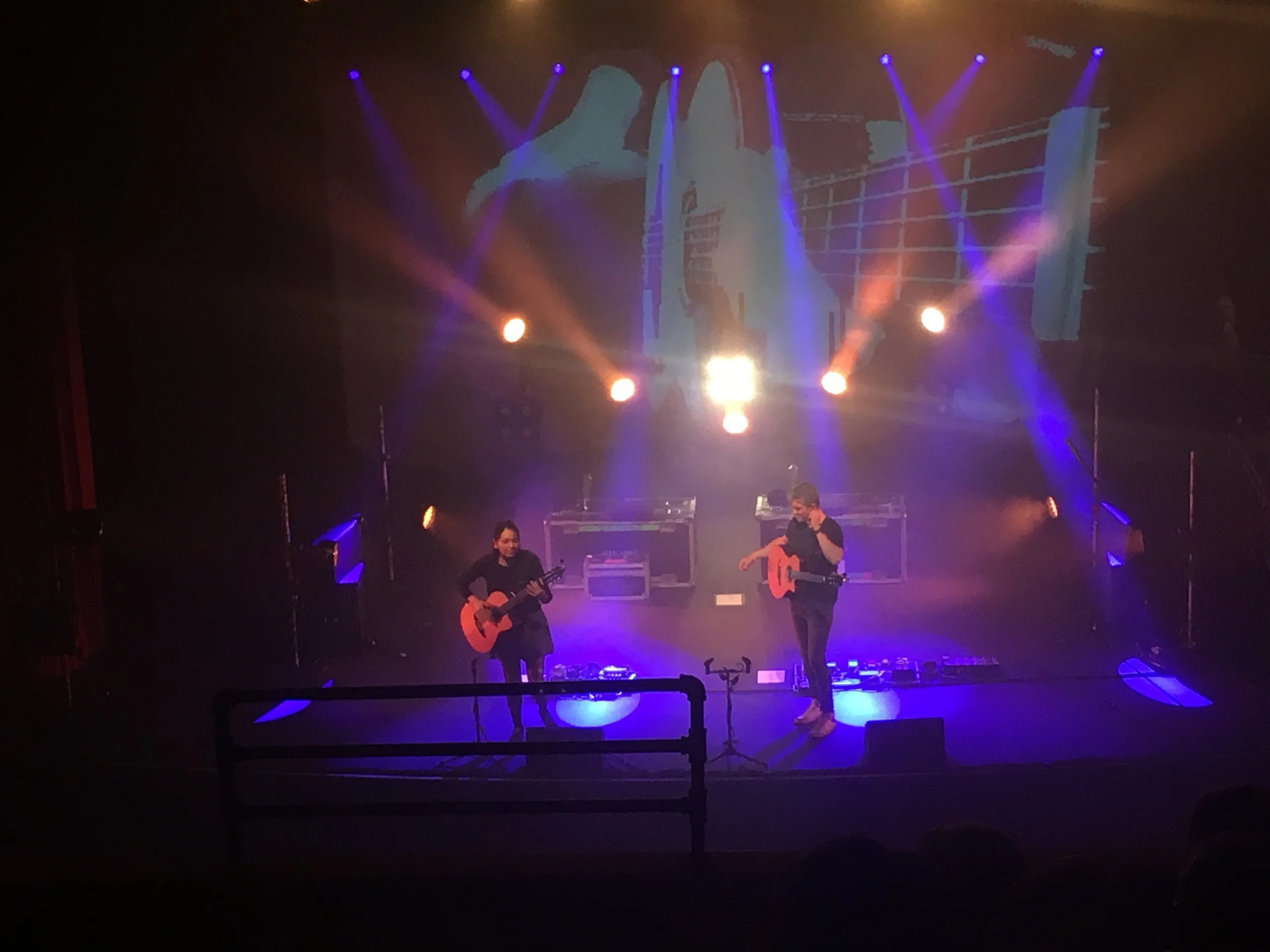 Rodrigo y Gabriela: first concert as an official couple! 