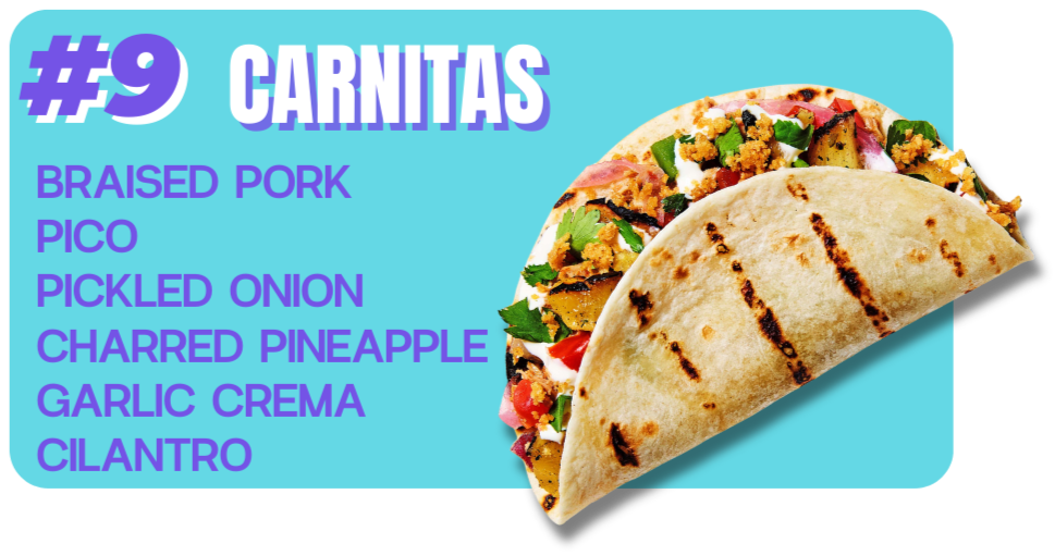 Menu — Ghost Taco
