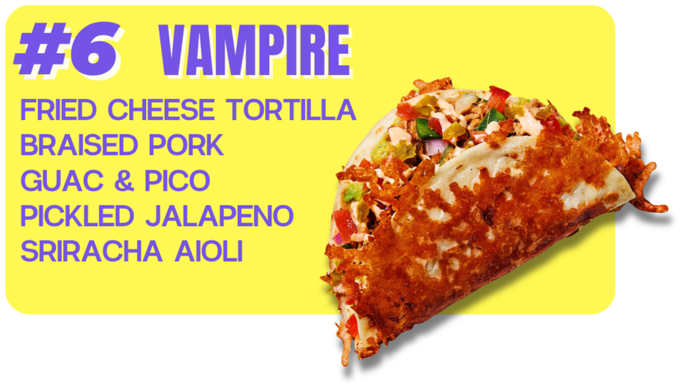 Menu — Ghost Taco