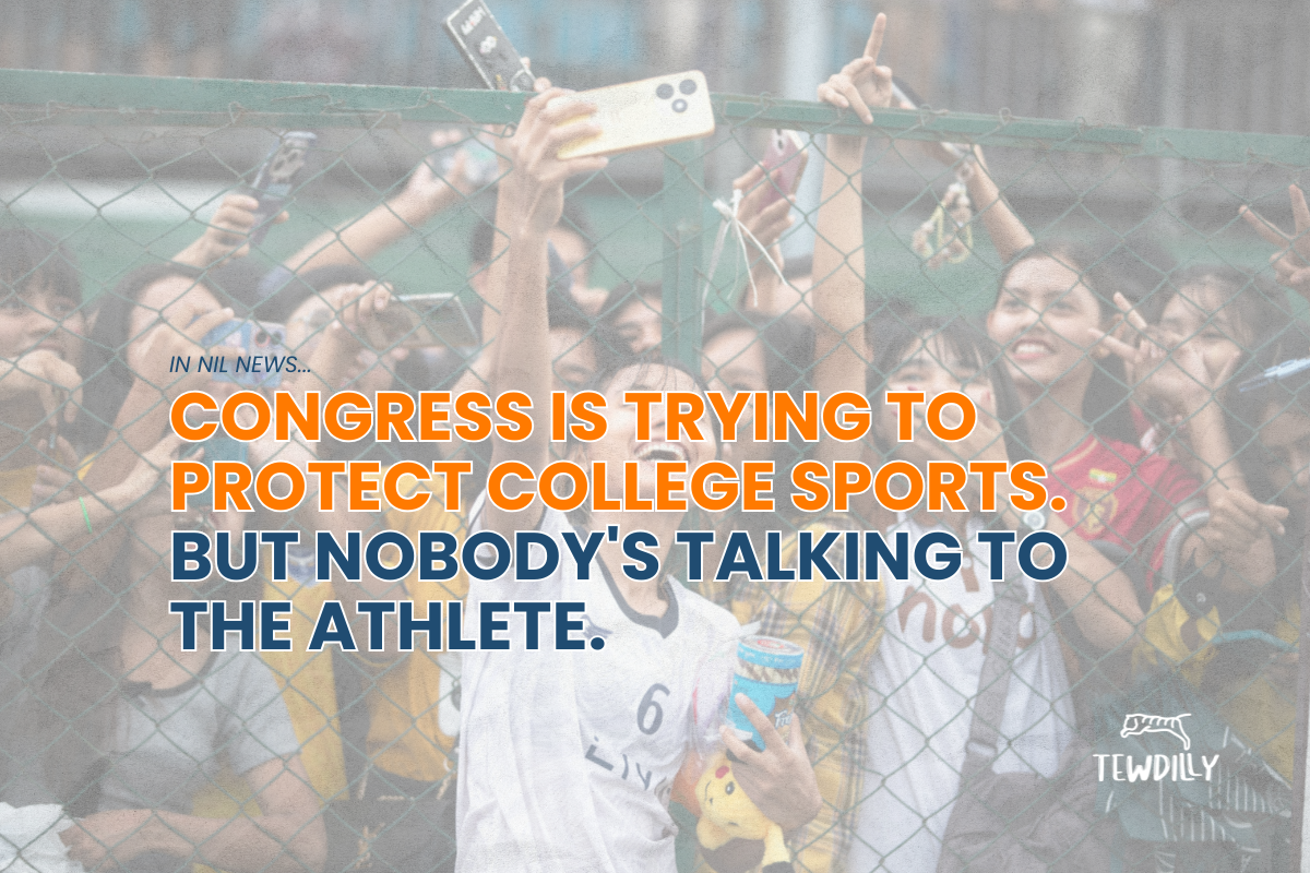 Congress Is Trying to Protect College Sports. But Nobody's Talking to the Athlete.