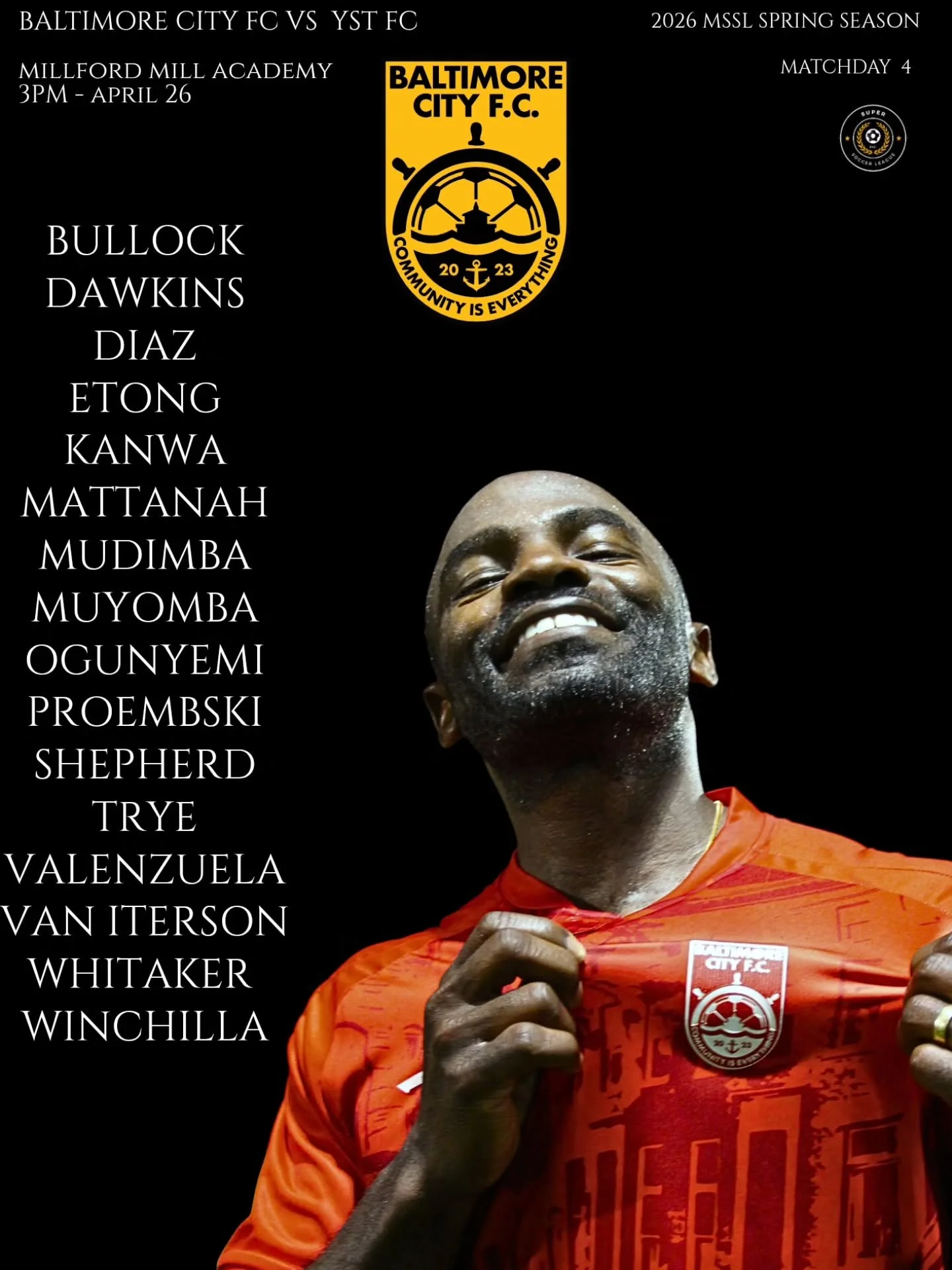 Matchday at the Mill, @supersl_official action returns