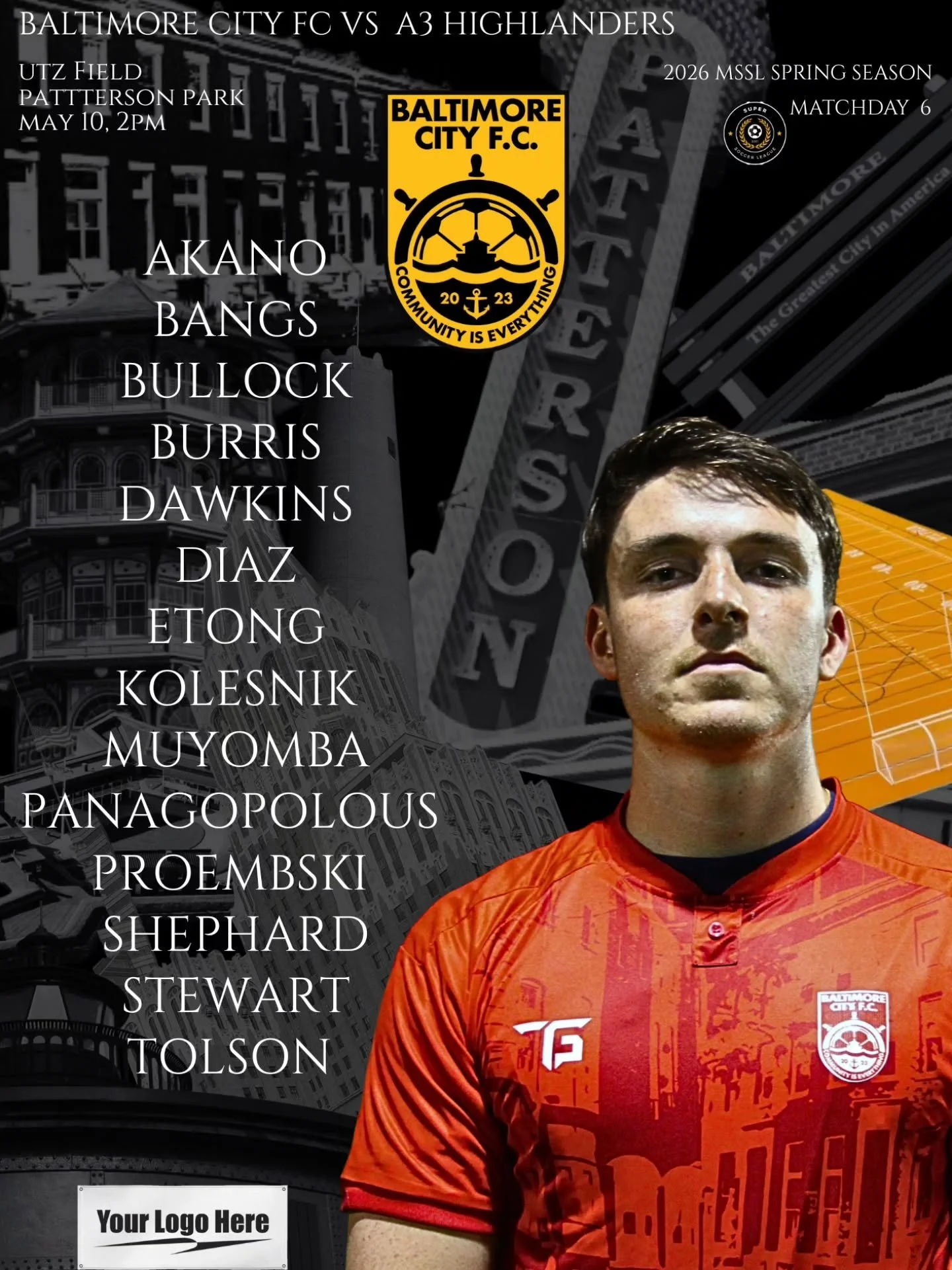Bringing the @supersl_official to the big bold gold backyard.  See you at Utz at 2pm!