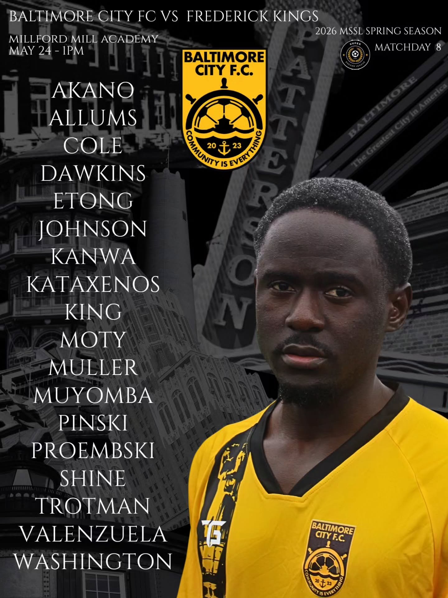 Action returning to the @supersl_official