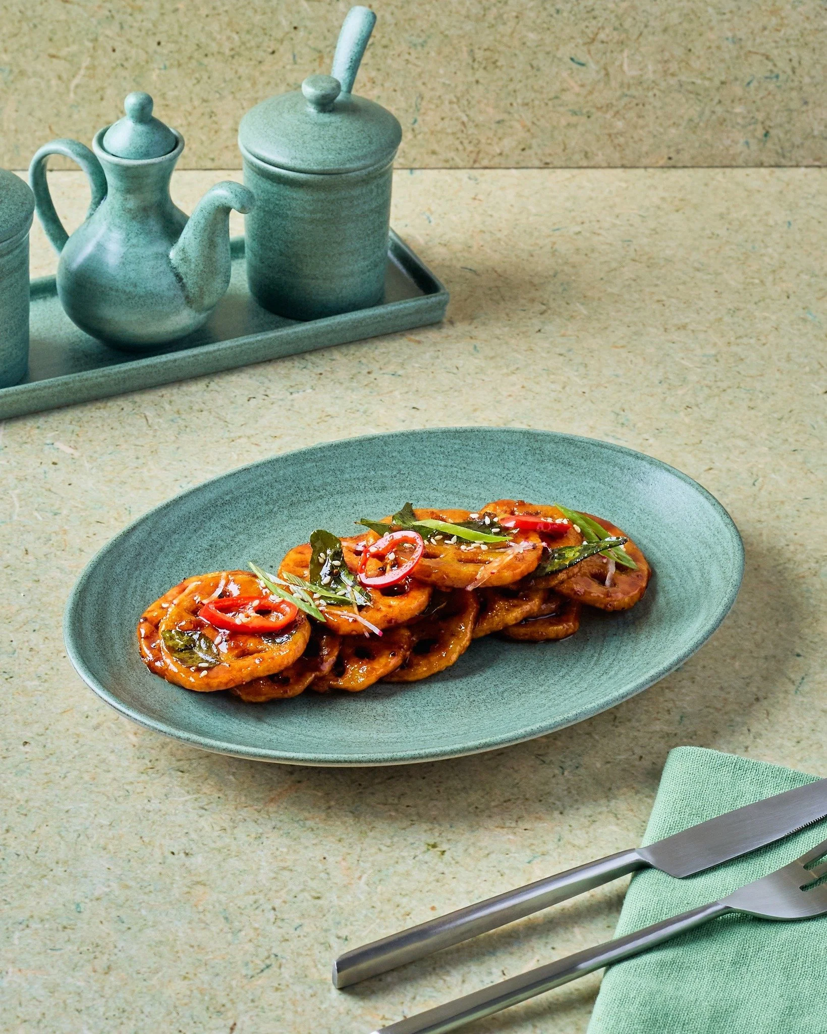 Calling all veg lovers!

Get ready to dive into a vibrant spread of flavours &mdash; from our Smoked Chilli Paneer to the sizzling Gochu Garu Mein Korean Stone Pot, and the irresistibly moreish Honey Chilli Lotus Stem.

Veg has never tasted this exci