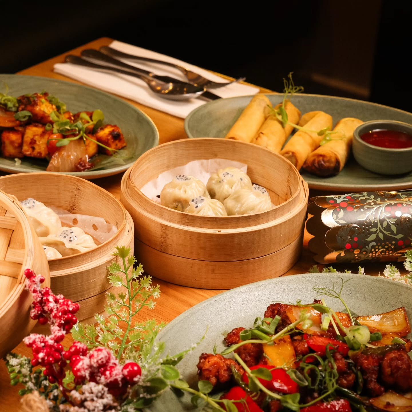 Celebrate the season in style with our Festive Set Menu, crafted specially for the holidays, only &pound;35 per person.

We&rsquo;re also open on Christmas Day, so book your table early and make it a truly memorable feast!