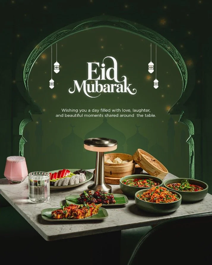 A celebration of togetherness, gratitude, and love.

May your celebrations be surrounded by good company, hearty meals, and moments that stay with you.

Eid Mubarak from all of us at China Bistro.