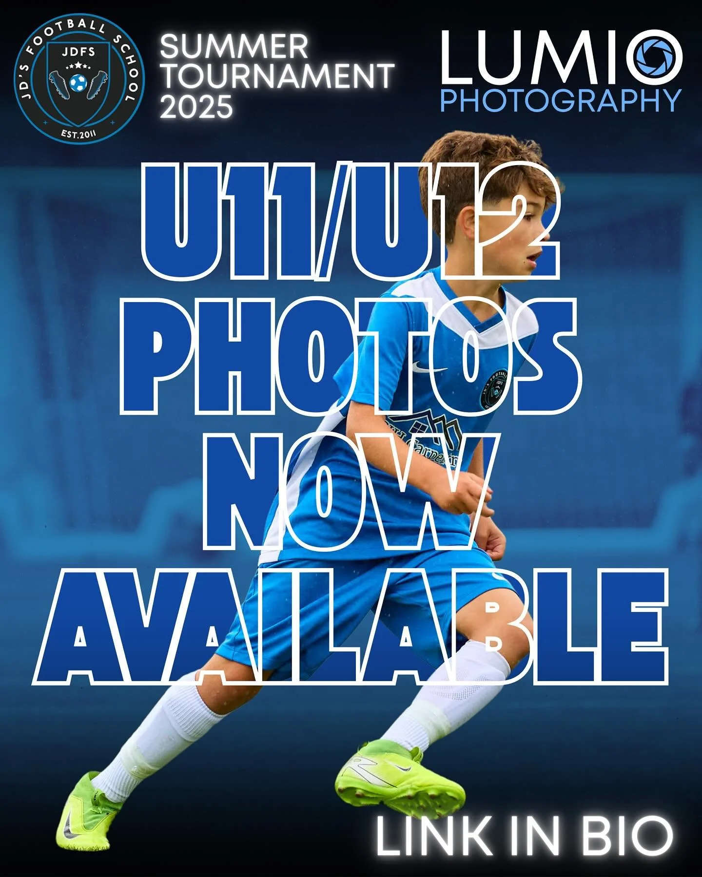 📸⚽️ UNDER 11 / 12 PHOTOS NOW AVAILABLE! ⚽️📸 What an amazing 3 weeks it has been for @lumio.photography at the @jdsfootballsch Summer Tournament! The final round of photos are now live featuring some incredibly talented U11/12s! Follow the link in o