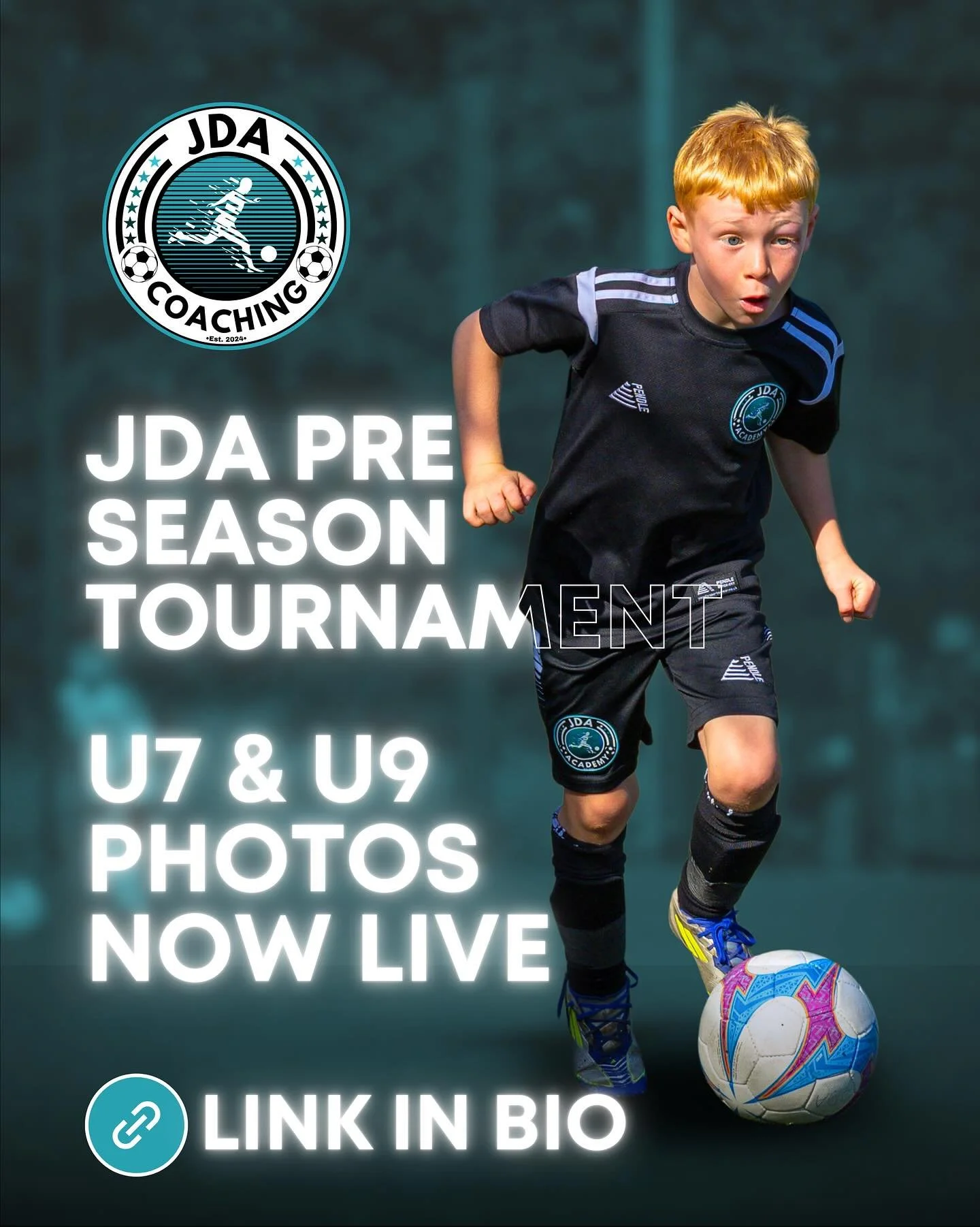 📸⚽️ The U7 &amp; U9 photos from the @jdacoaching Pre Season Tournament are now live! LINK IN BIO ⚽️📸