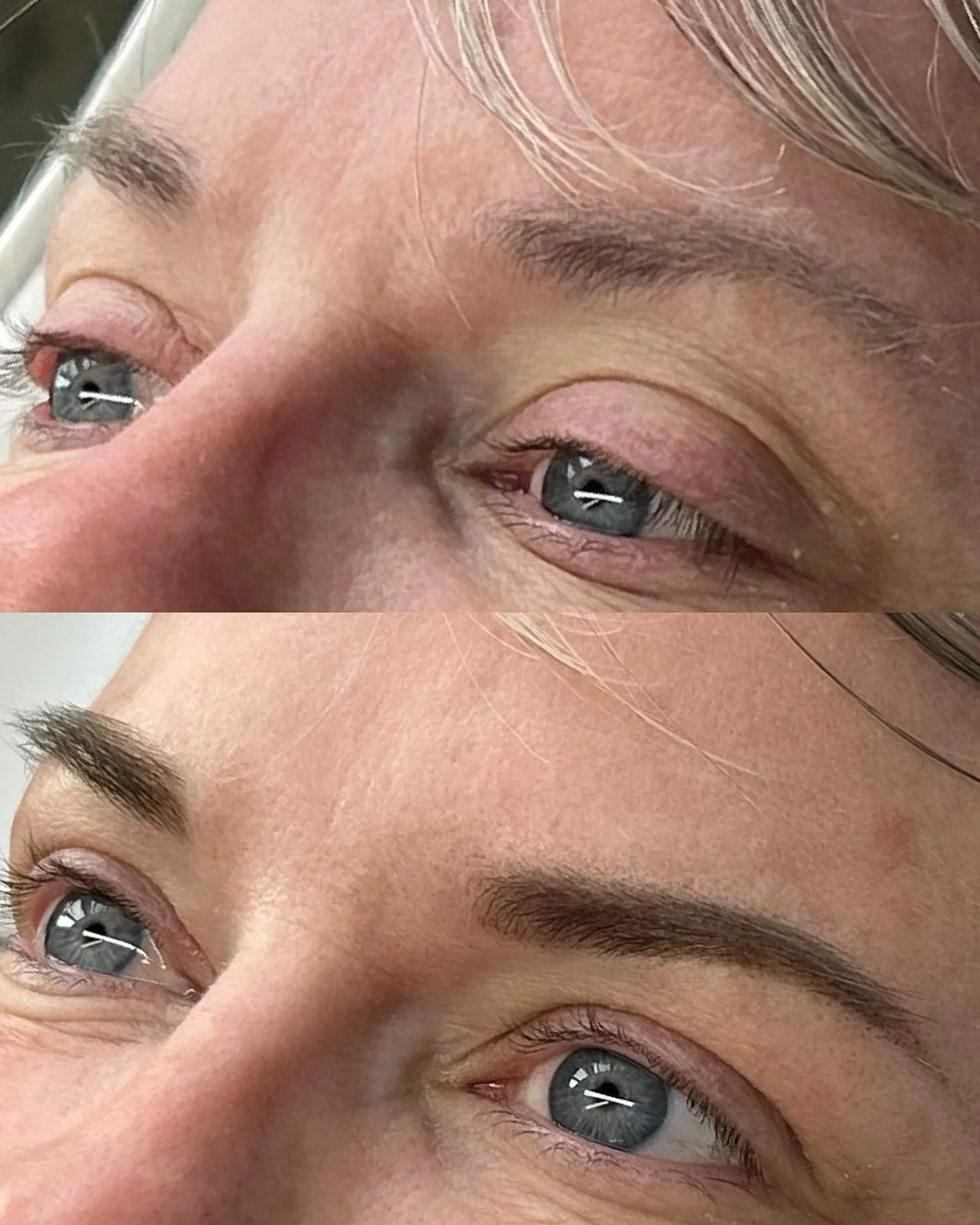 This client wanted more contrast after her brows had lightened over time. She wasn&rsquo;t sure what she wanted in her shape, so she let me take the lead. We filled through the middle and slightly extending the tails - the end results brings out the 