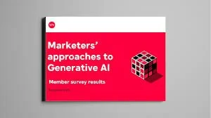 WFA Survey - Marketers approaches to generative AI - September 2023