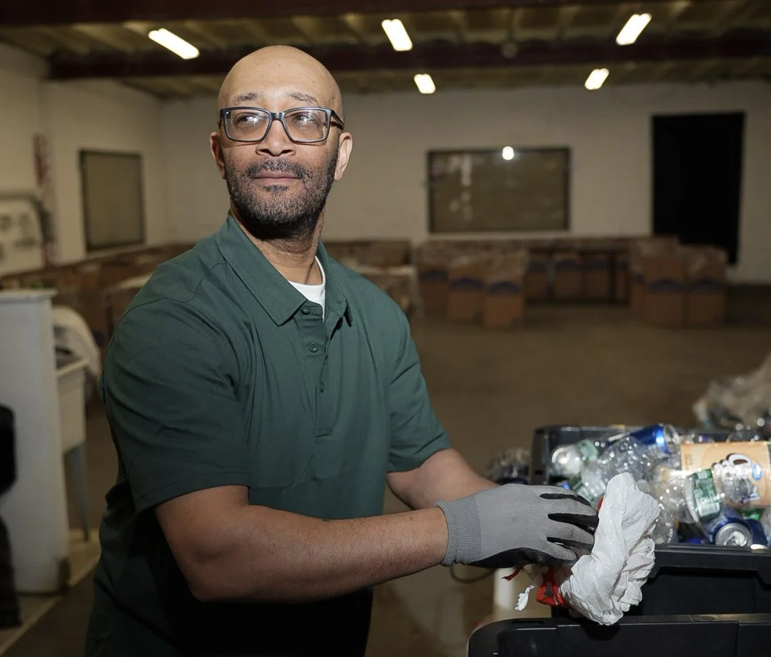 CEO counting bottles