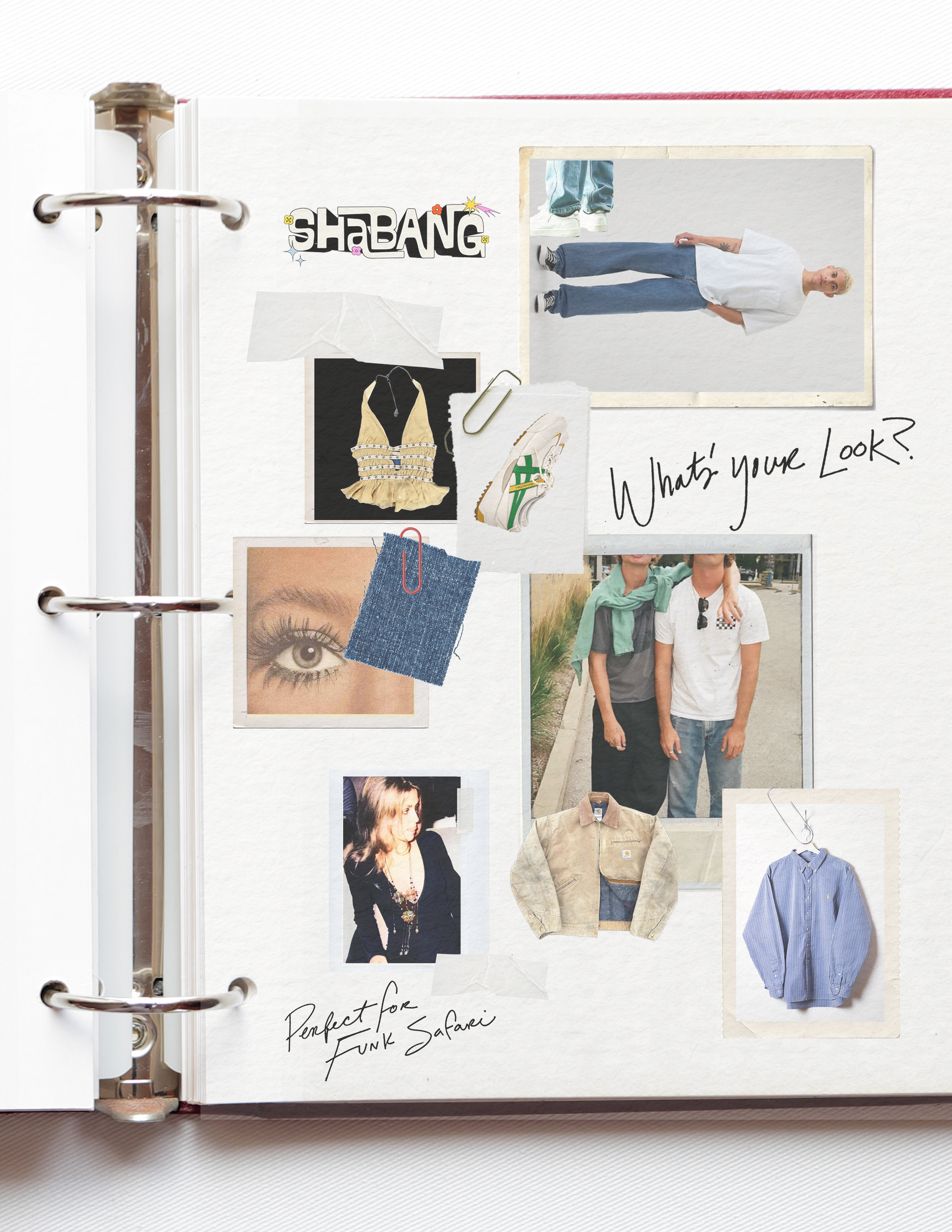 KARDDER x Shabang Lookbook by Sabine Hickey, Adobe InDesign/ Adobe Photoshop