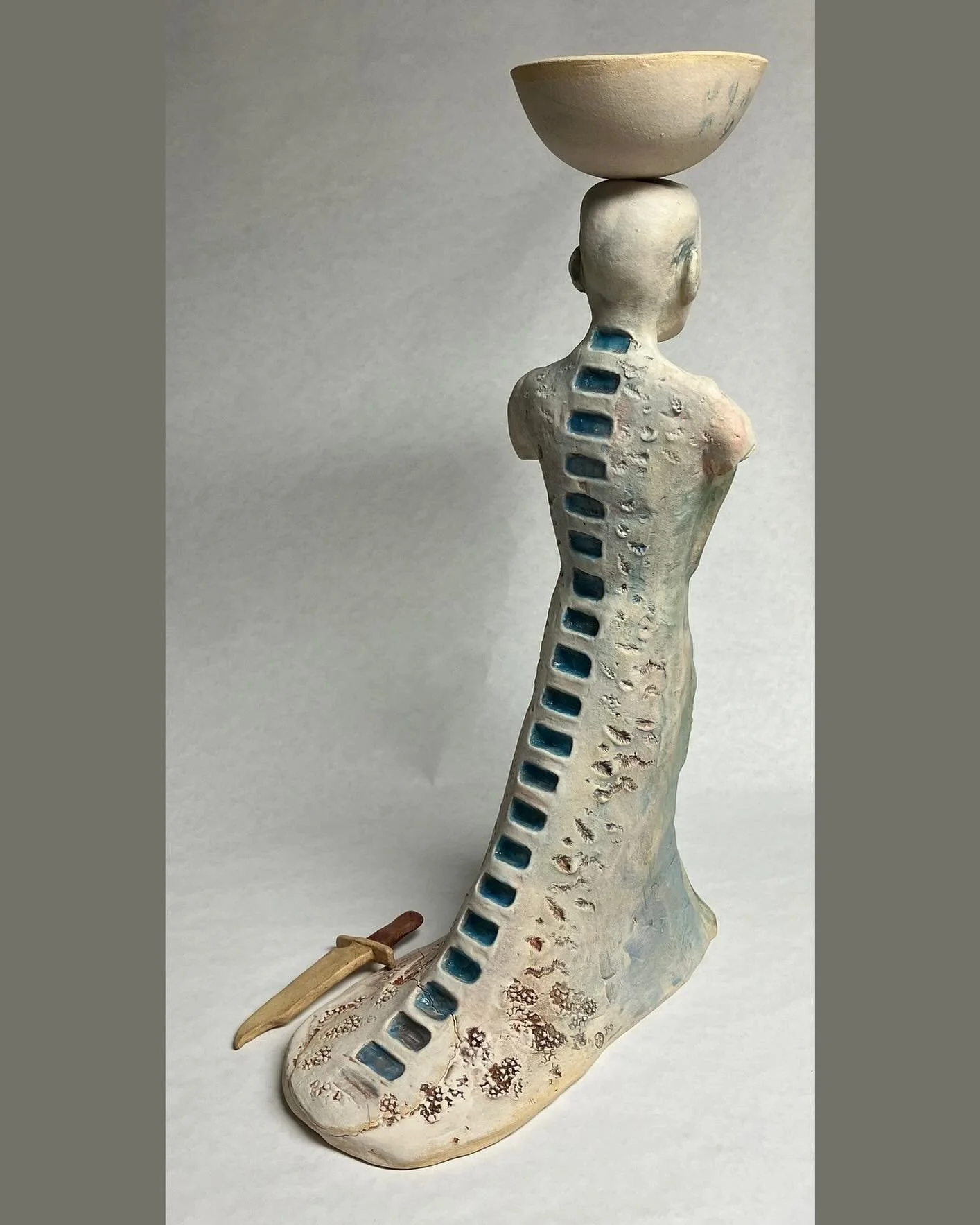 Honored to have my sculpture, &ldquo;The Seed Bearer&rdquo; , on exhibit at KnifeFight 2025 at the McCrory Timmerman Galleries. Opening artists&rsquo; reception is on  Friday, October 24, 2025 5:30pm - 7:30pm in Taylor, Tx. On view until November 25,