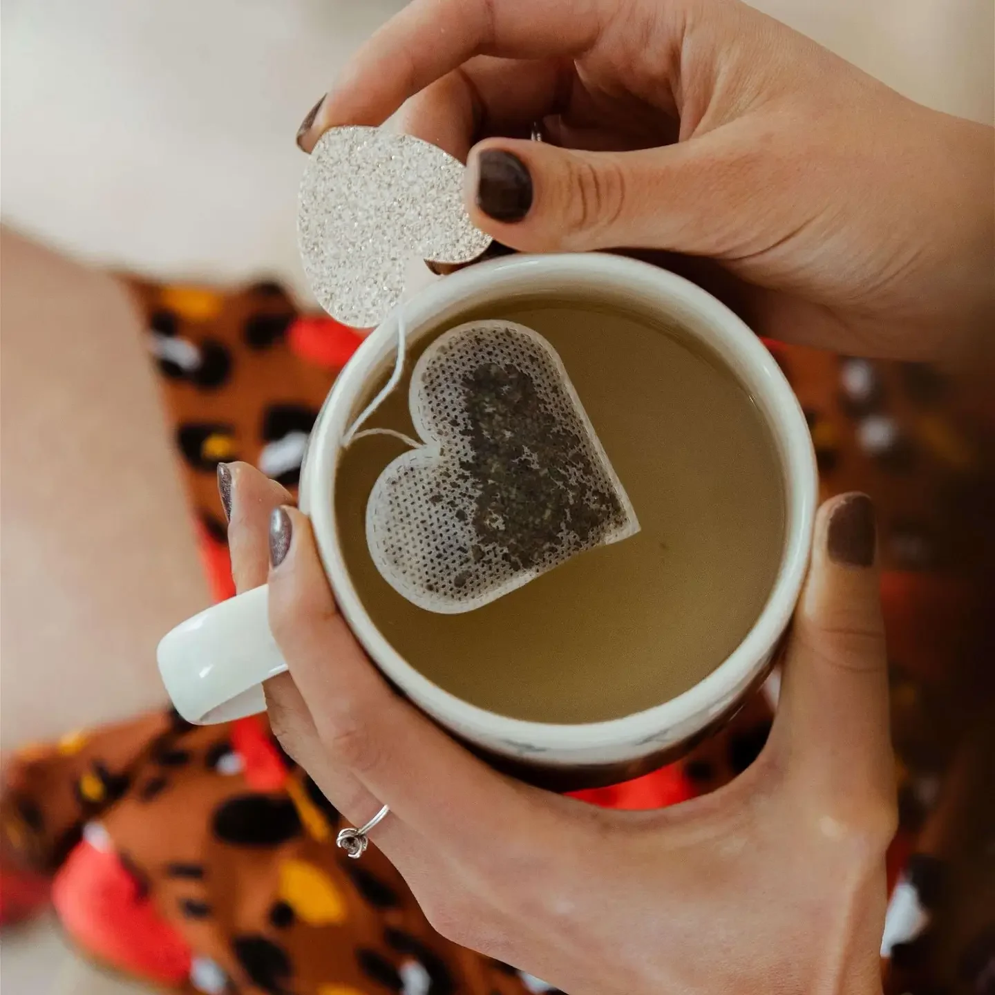 Tea Bags - Golden Heart x5