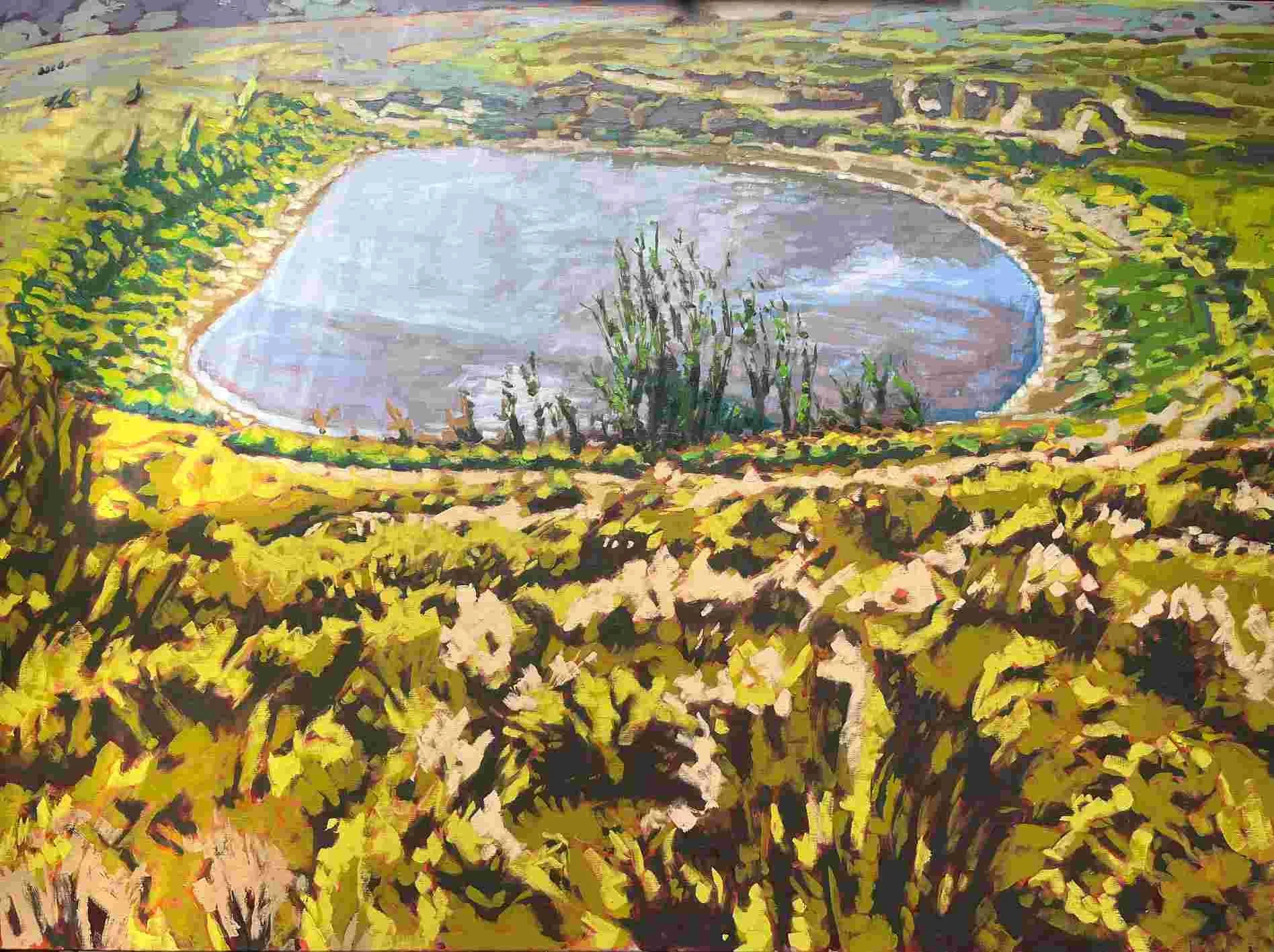 Brock Sykes - "Wollondilly" - Oil on linen - 910 x 1220mm
