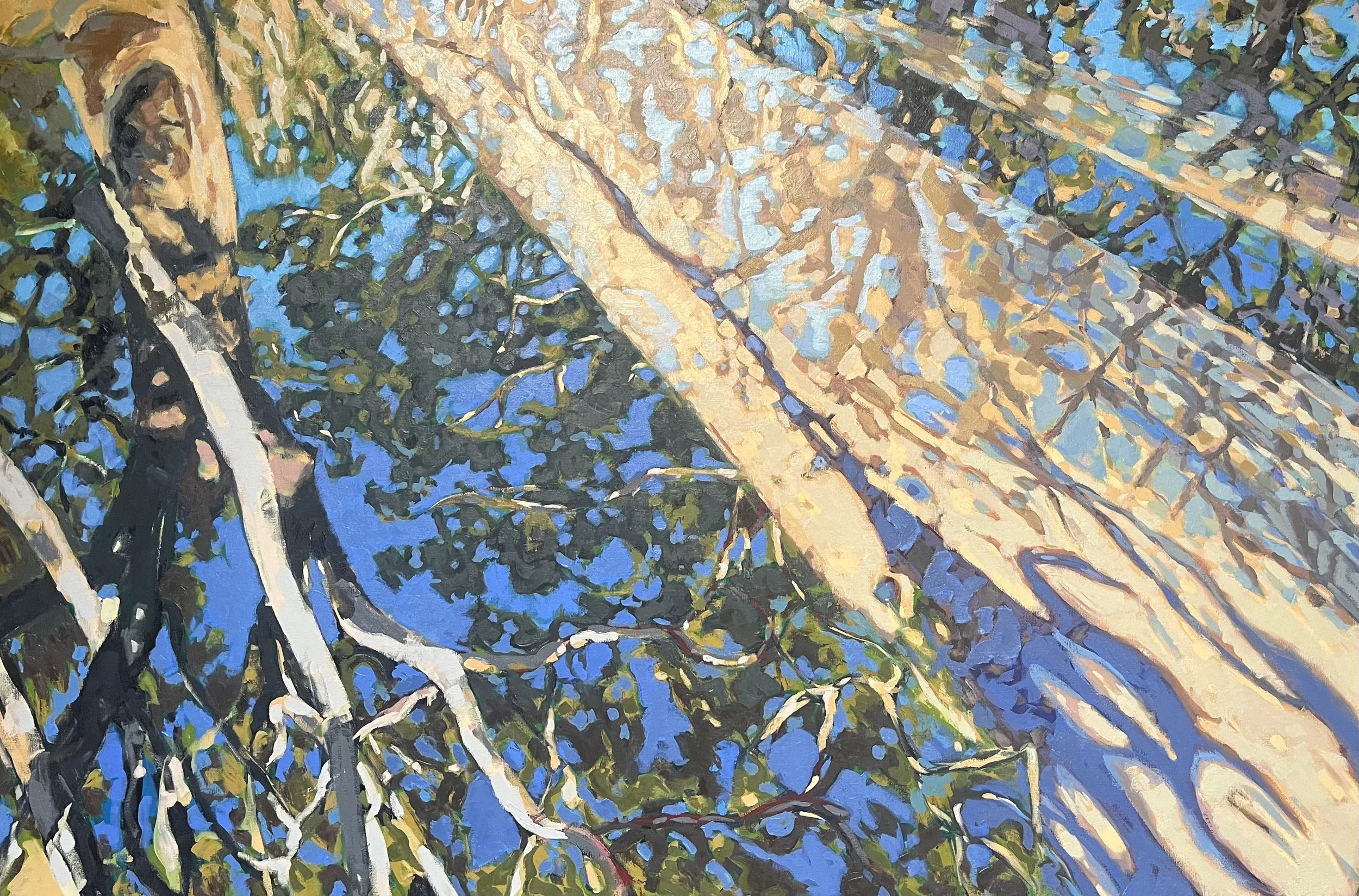 Forest Road After The Rain 2, oil on linen- Brock Skyes.jpeg