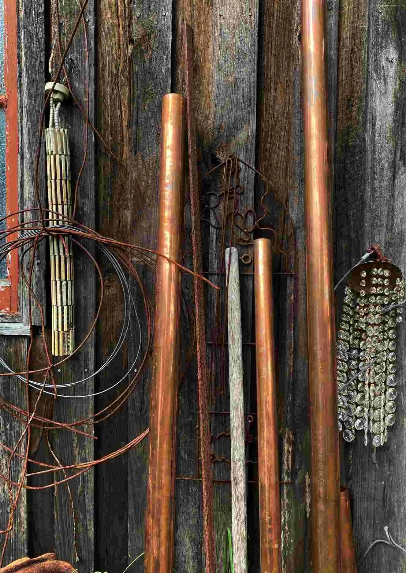 Tracey Hopkirk - "Chimes in making"