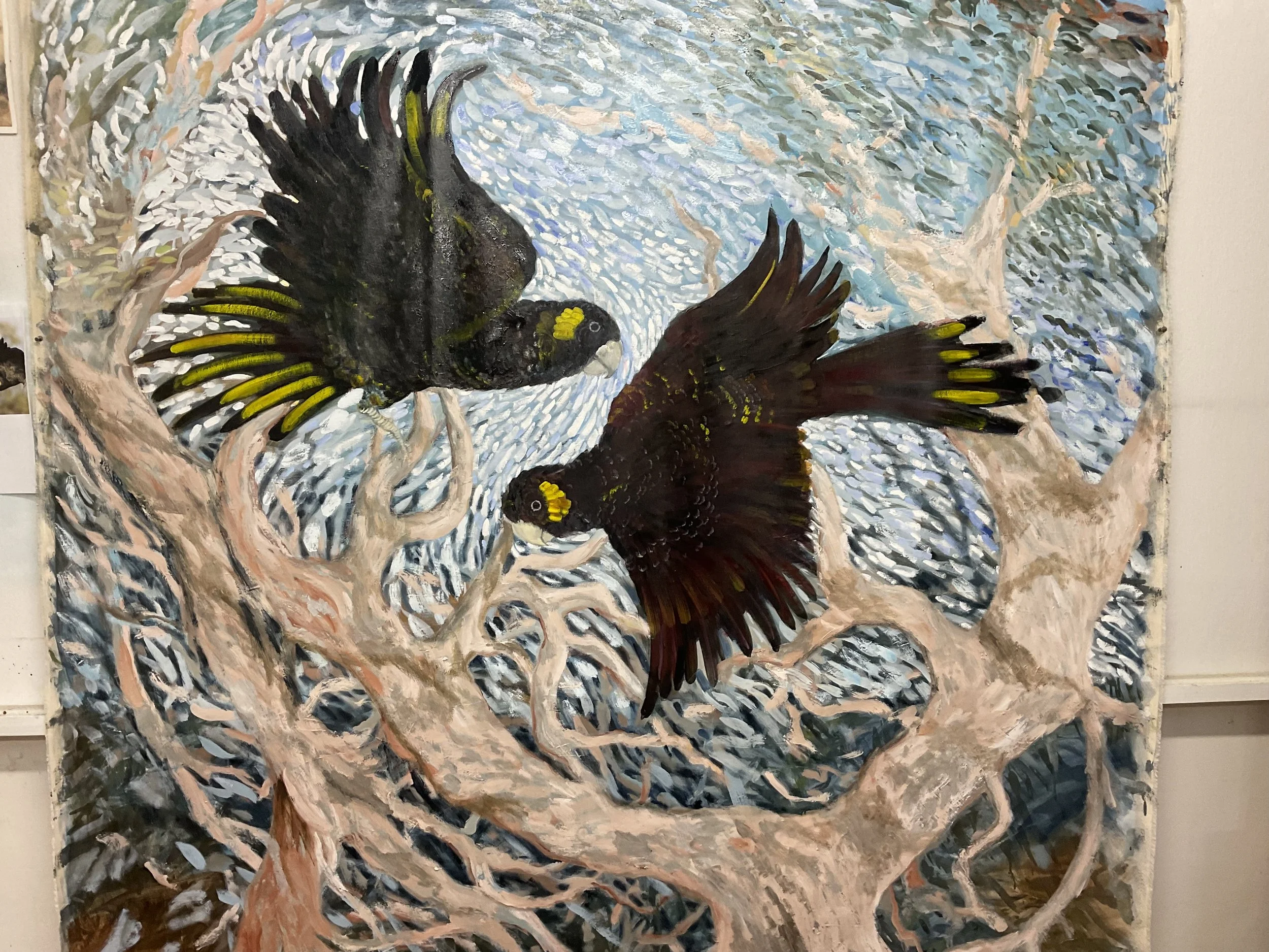 black Cockatoos_oil on canvas.jpg