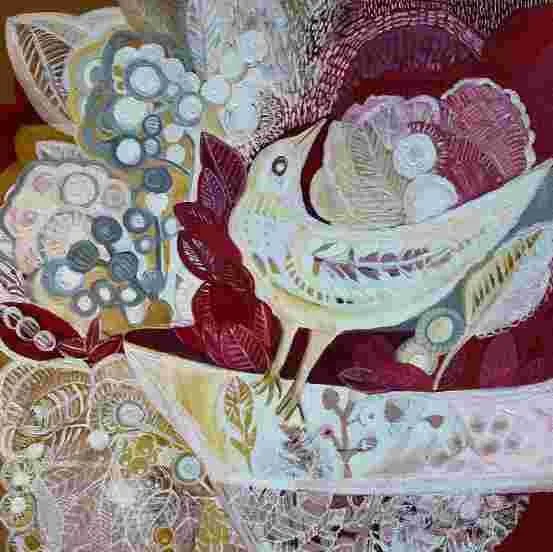 Slavica Zivkovic - "Secret Garden" - Acrylic