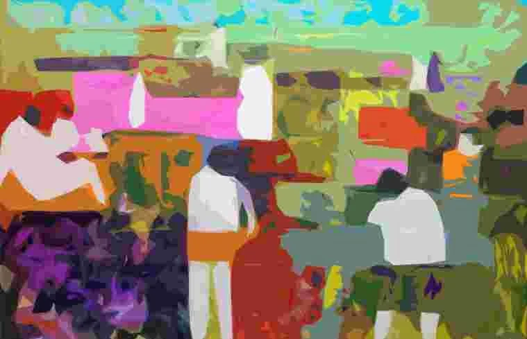 Helen Oprey - "Beach Bathers"