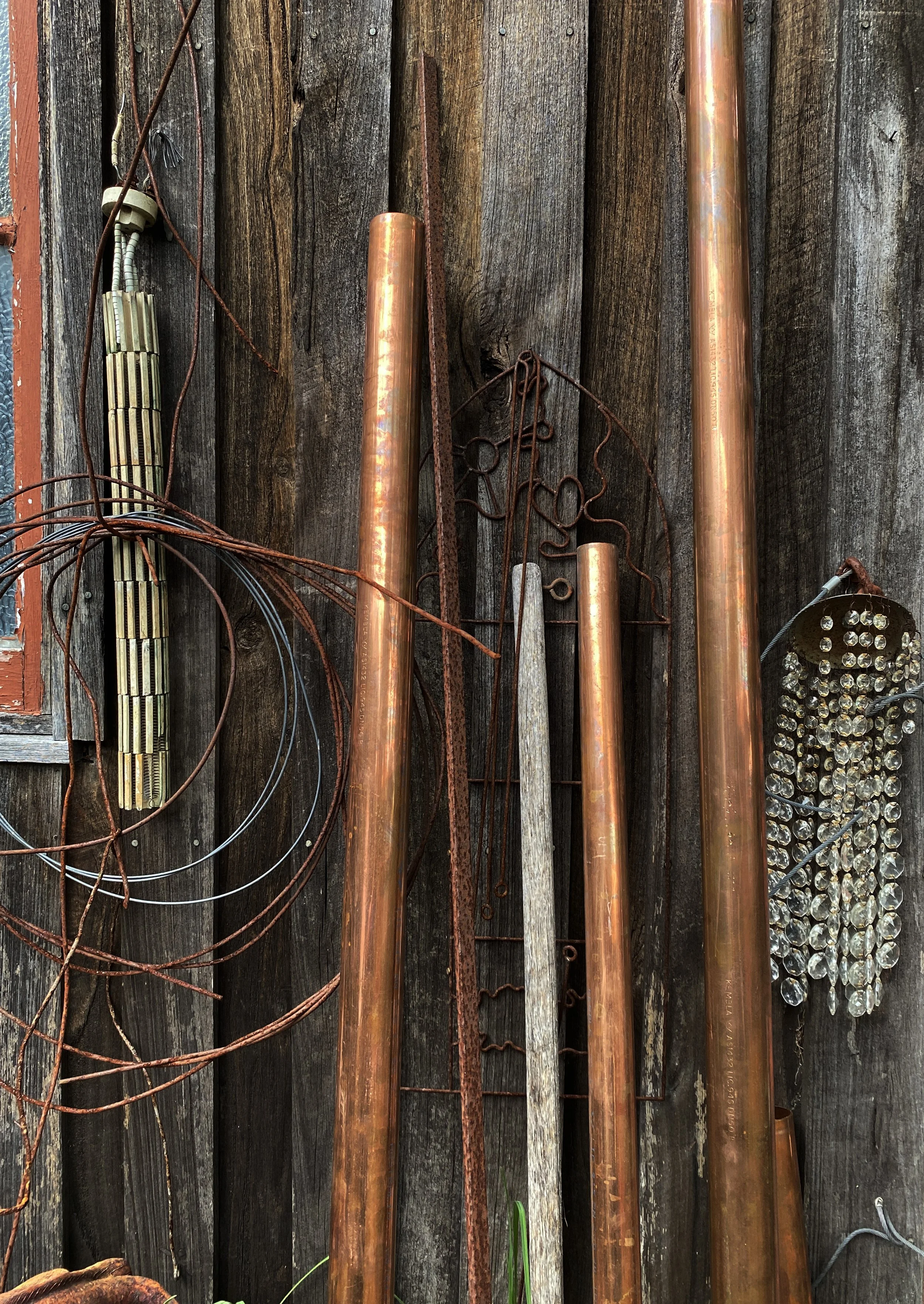Tracey Hopkirk - "Chimes in making"