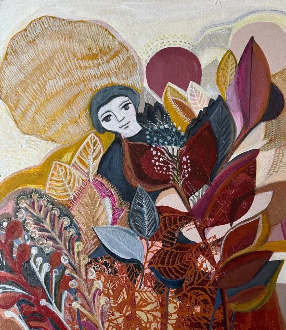 Slavica Zivkovic -
"Remembering you" -
Acrylic on board