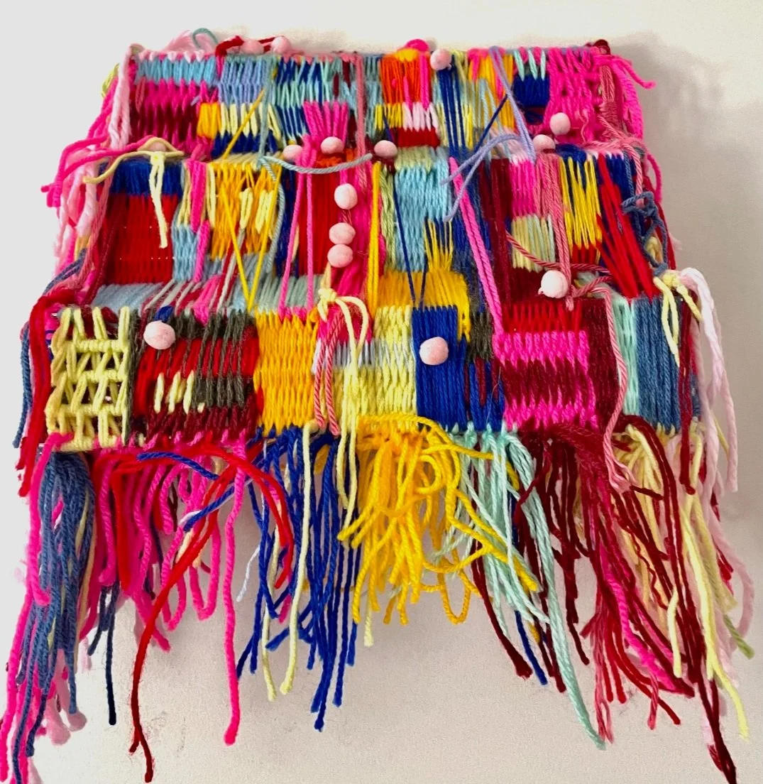 Helen Oprey - "Catharsis" - Fibre on wire frame - 33 x 41 x 13cm