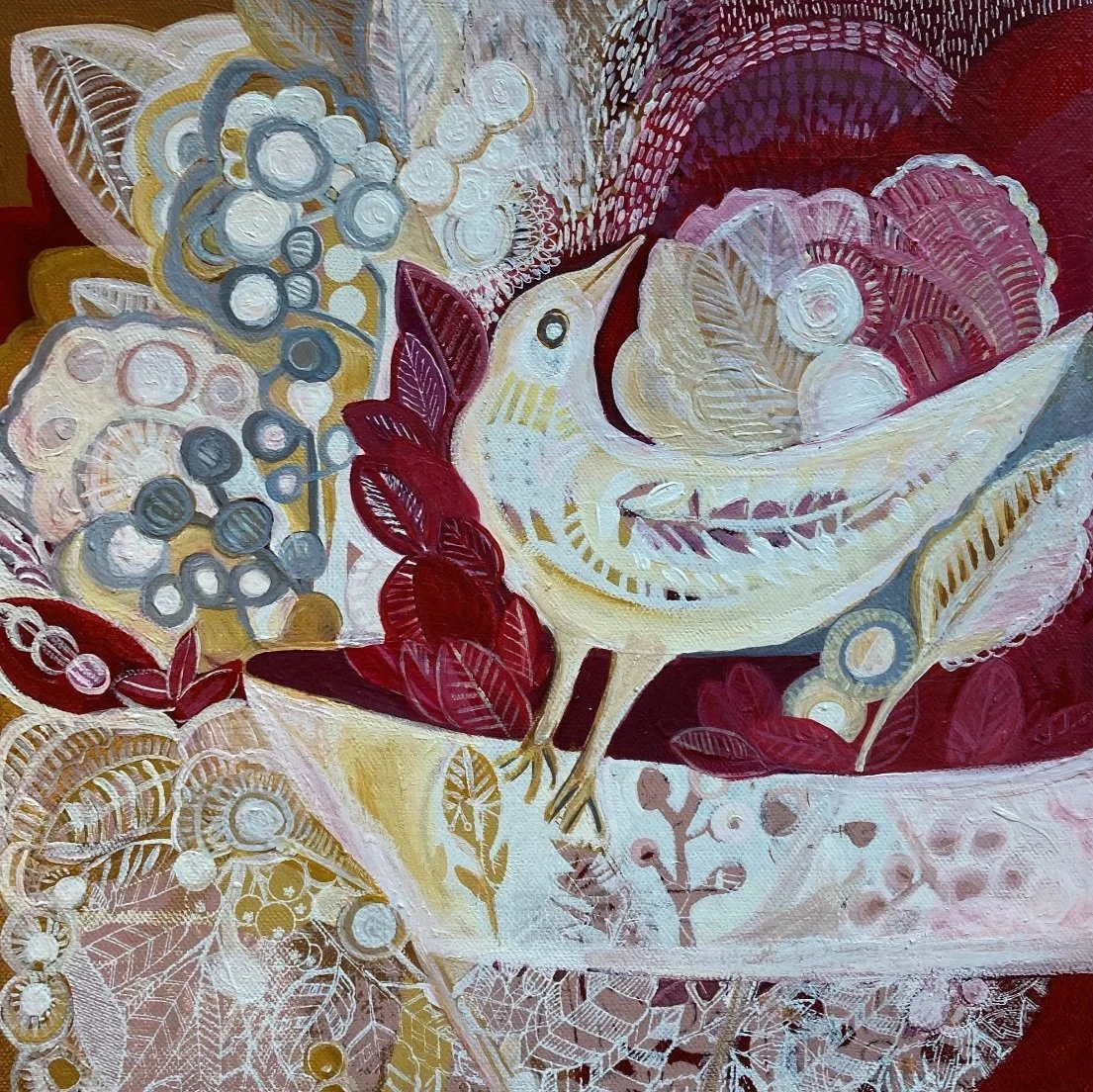 Slavica Zivkovic - "Secret Garden" - Acrylic