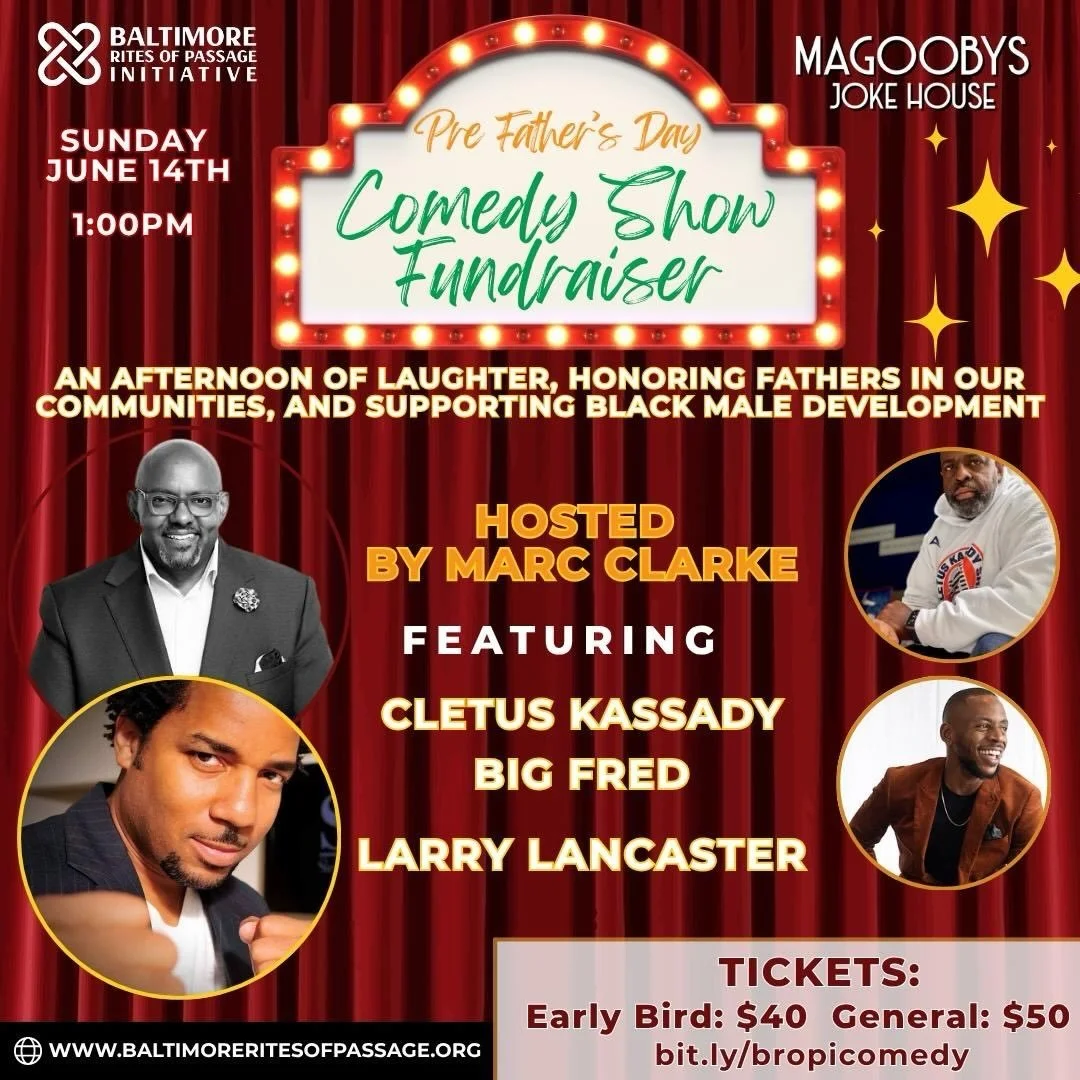 🎤😂 Pre-Father&rsquo;s Day Comedy Fundraiser😂🎤

Join us Sunday June 14th at 1PM for an afternoon full of laughs, love, and celebration at @magoobys !

This special event is all about honoring the fathers and father figures who uplift our communiti