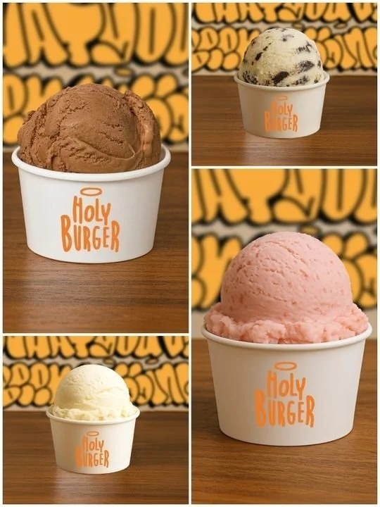 Festive Ice-Cream Scoop Moments With Holy Burger This Christmas!
