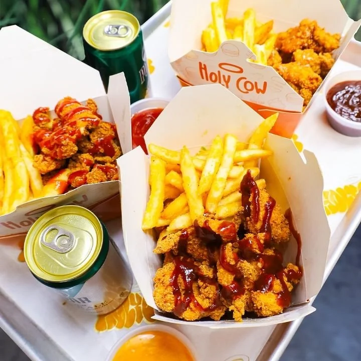 Holiday Nugget Combo Fun With Holy Burger This Christmas!