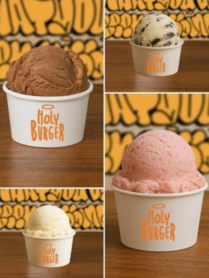 ICE-CREAM SCOOP MOMENTS WITH HOLY BURGER!