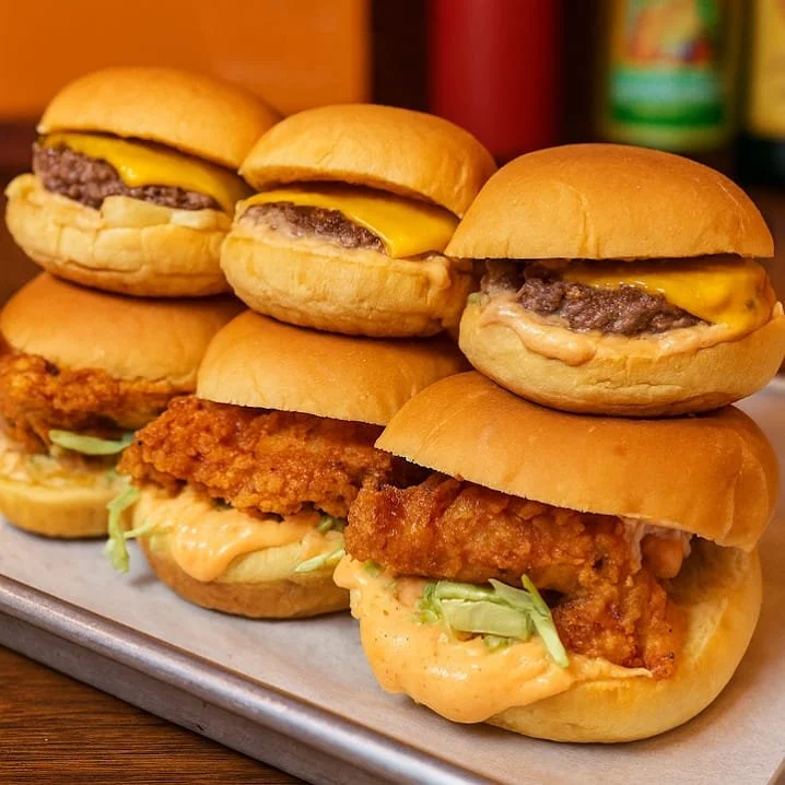 Mix &amp; Match Sliders By Holy Burger – Two Choices, Unlimite