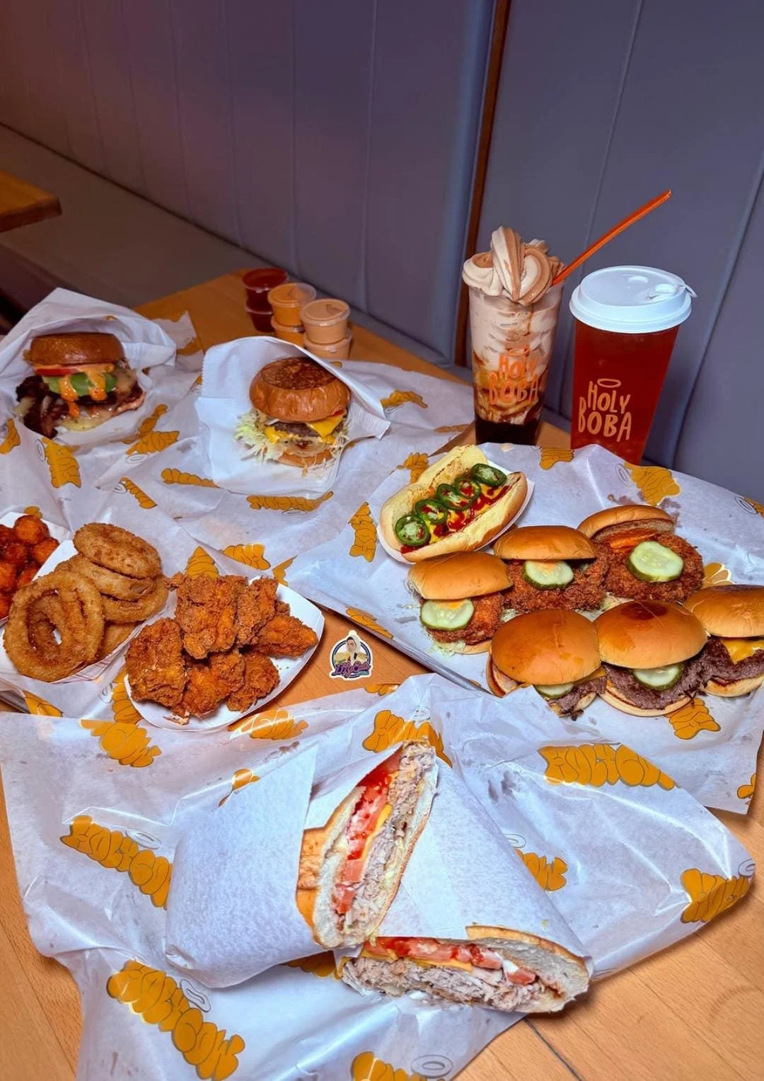 Best Burger In NYC! Classic Burger By Holy Burger