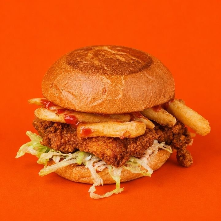 Chicken Sandwich Near Me NYC – Try A Crispy Chicken Fry Sandwich With Fresh Toppings!
