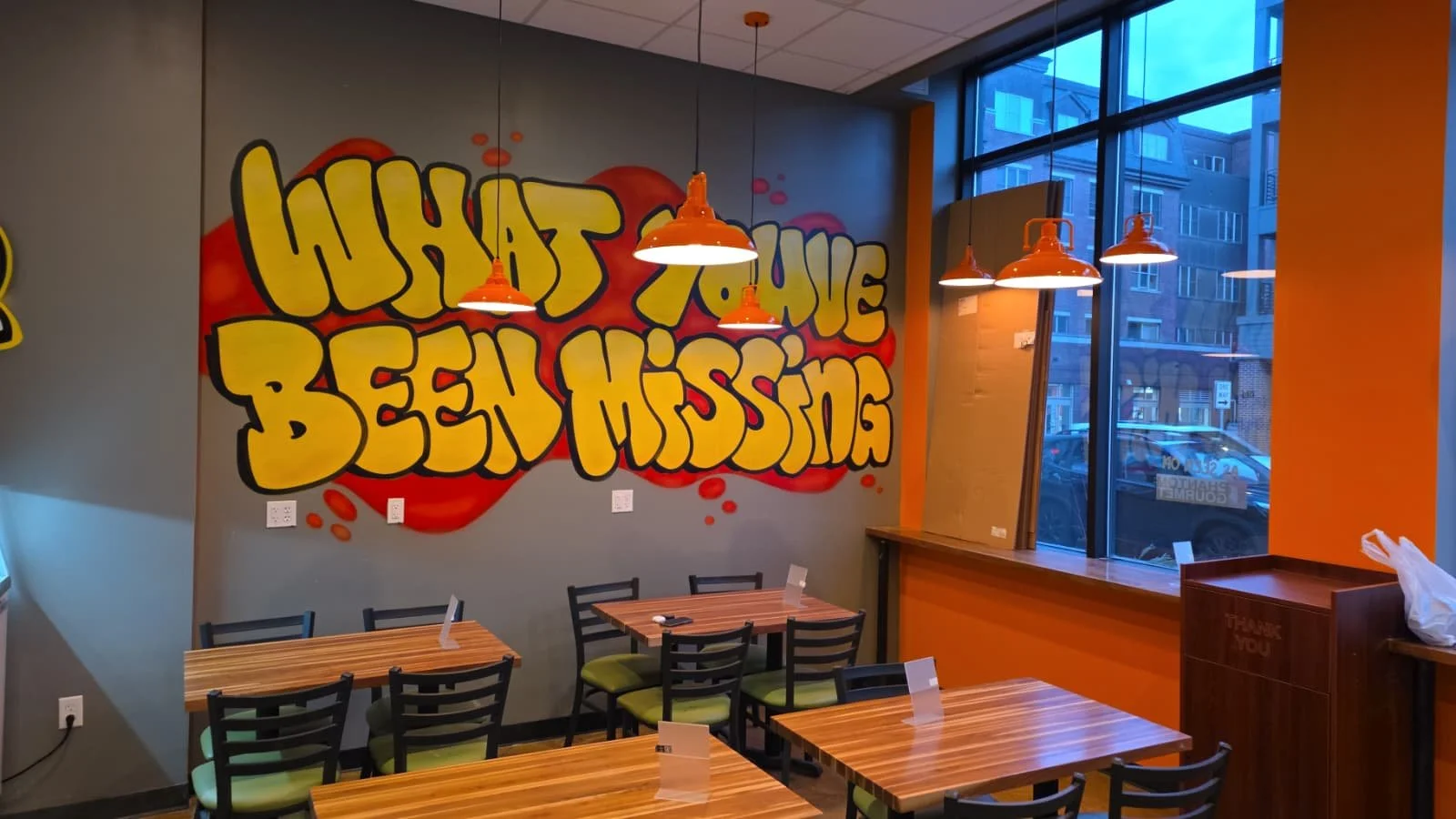 Orange background with white text saying "COMING SOON".