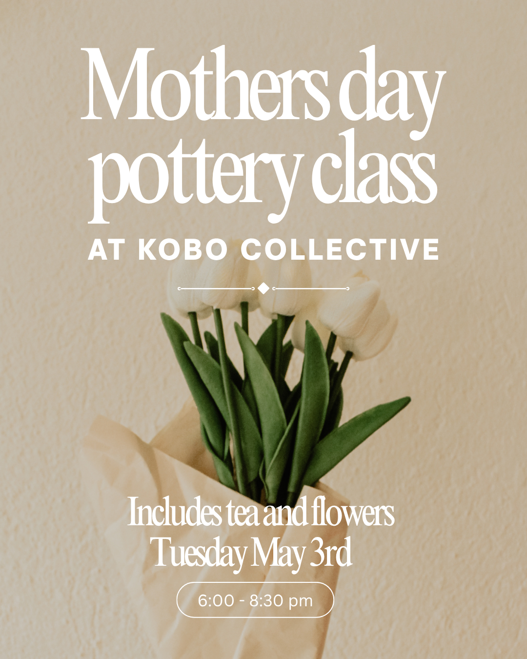 Mother's day pottery class