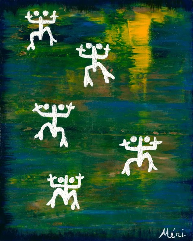 Tree Frogs Coqui 16x20 oil on canvas.jpeg