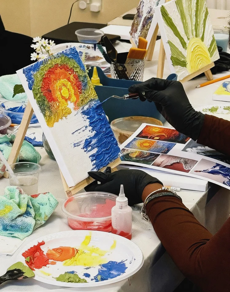 Creating textured art