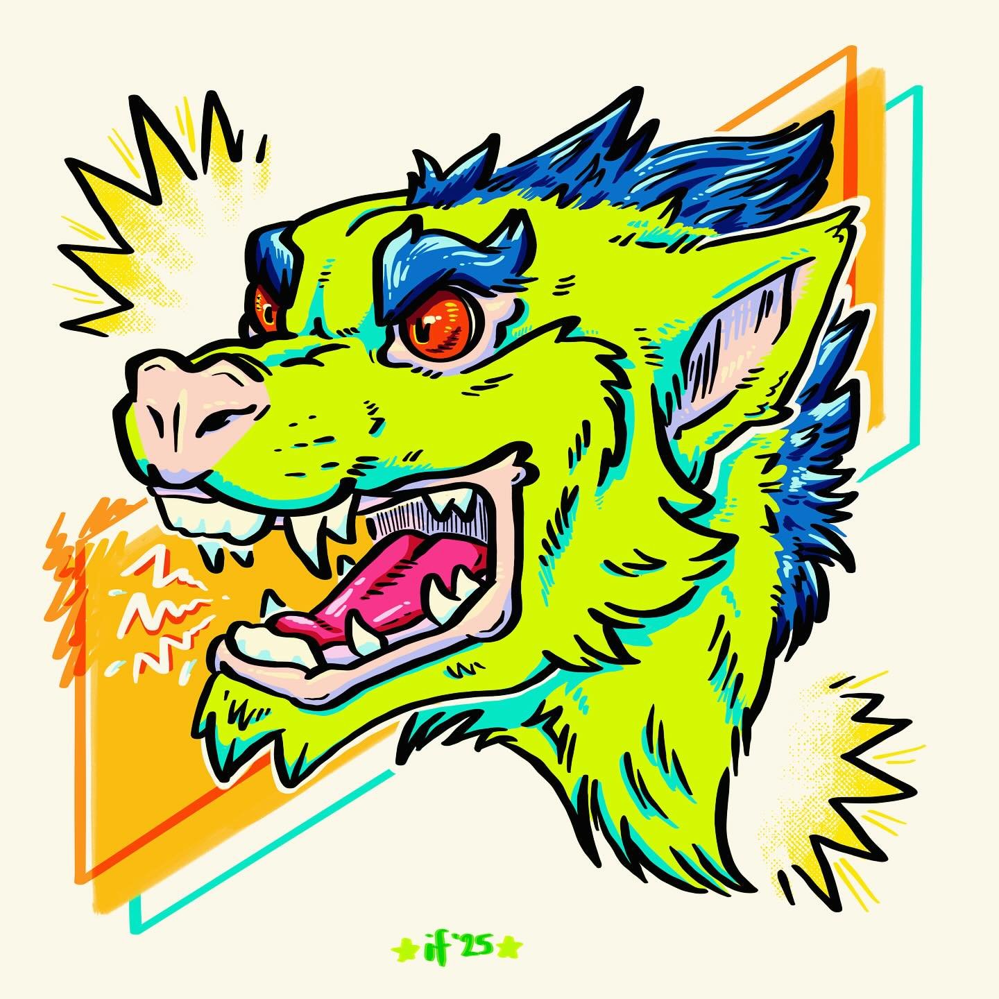 I spent some time working on a color palette for myself and drew my OC from childhood to test it out. Safe to say, I love my colors and enjoyed making some color combos! 🎨💚💖💙 Plus, I found @amberdraw_ and played around with their animated brushes